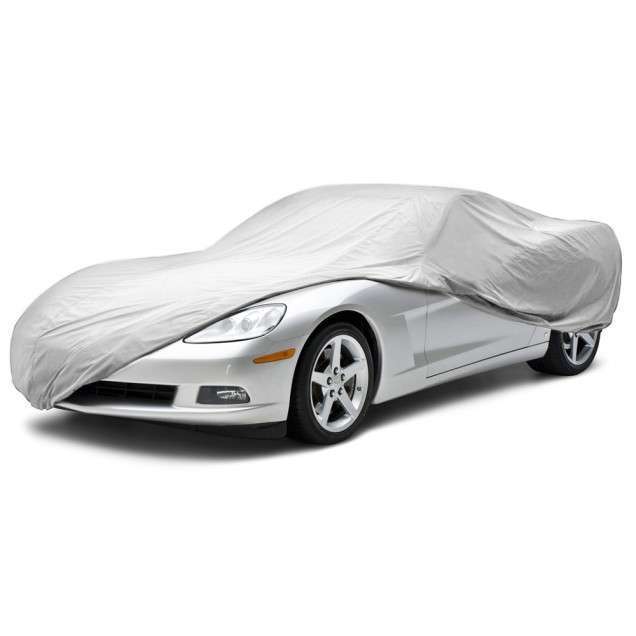 Recaro Car Body Cover Silver Polo Series For Maruti Suzuki Swift 2004 - 2010