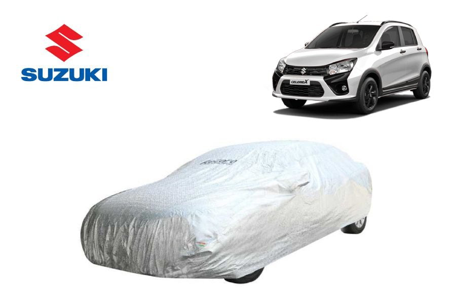 Recaro Car Body Cover Spyro Silver Maruti Suzuki Celerio X : Waterproof