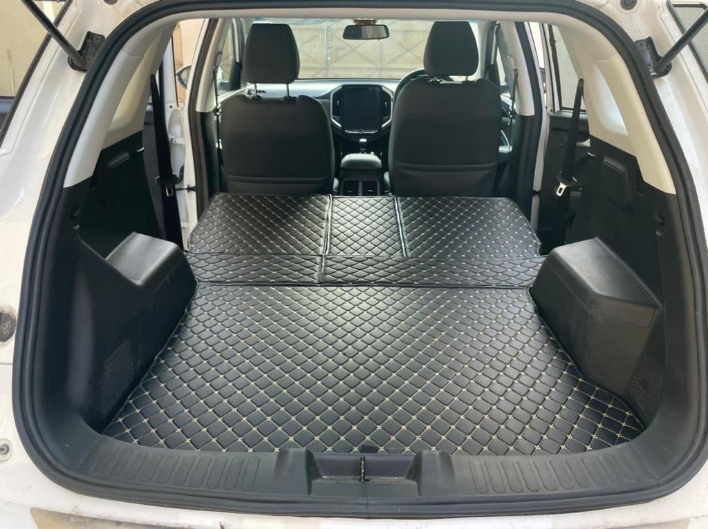 driveXtras Car Boot Mat For Skoda Kushaq : Diamond Series