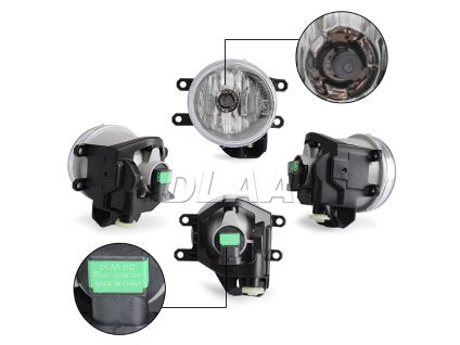 DLAA Fog Lamps Set For Toyota Innova Crysta 2021 - 2023