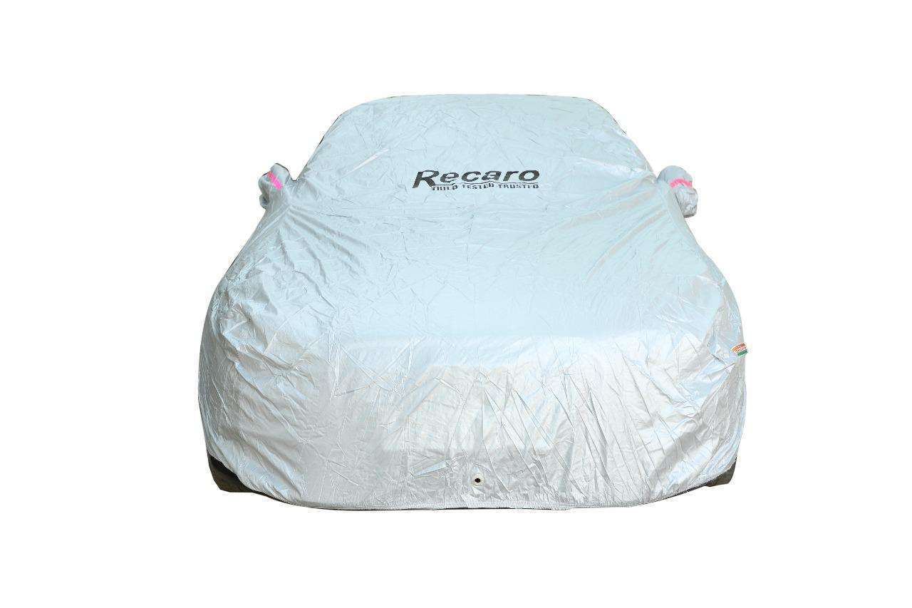 Recaro Car Body Cover Silver Polo Series For Maruti Suzuki Ignis 2020 - 2022