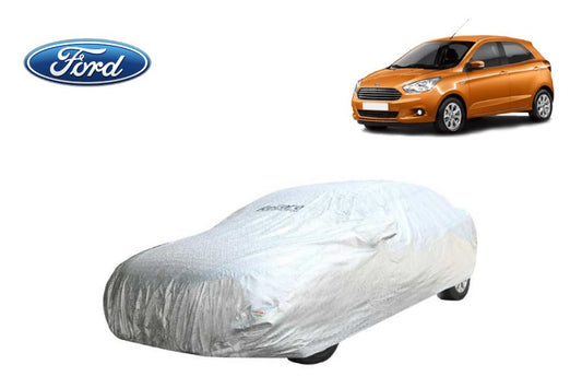 Recaro Car Body Cover Spyro Silver Ford Figo 2016 - 2019 : Waterproof