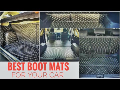 driveXtras Car Boot Mat For Toyota Innova 2012 - 2014 : Diamond Series