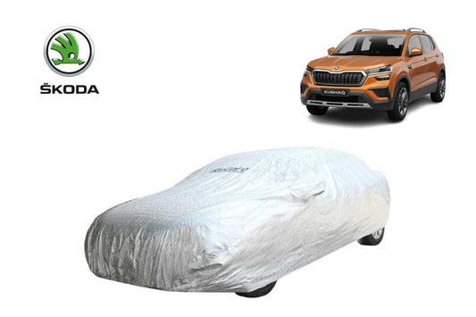 Recaro Car Body Cover Spyro Silver Skoda Kushaq : Waterproof