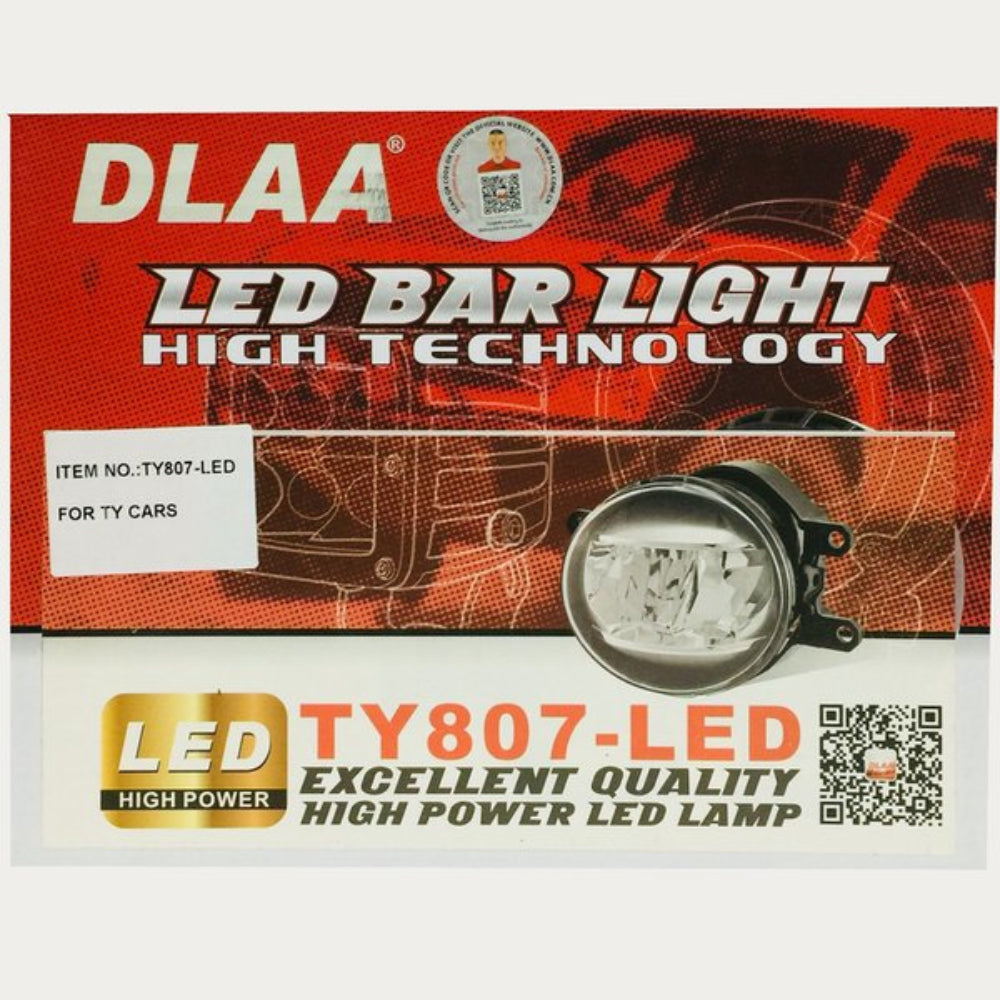 DLAA TY807 LED Projector Fog Lamp For Toyota Fortuner 2016 - 2020