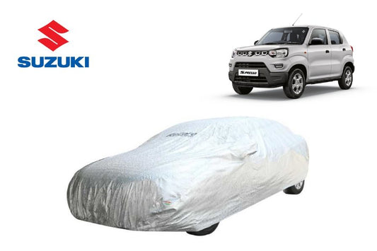 Recaro Car Body Cover Spyro Silver Maruti Suzuki S-Presso : Waterproof