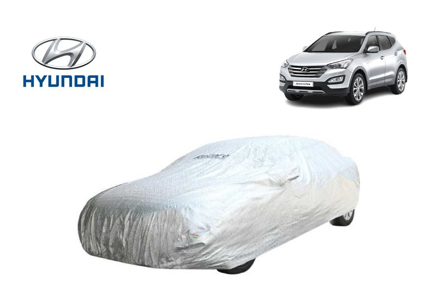 Recaro Car Body Cover Spyro Silver Hyundai Santa Fe 2017 - 2020 : Waterproof