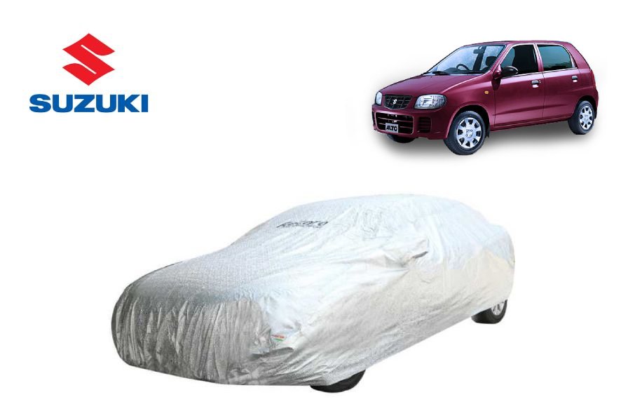 Recaro Car Body Cover Spyro Silver Maruti Suzuki Alto : Waterproof