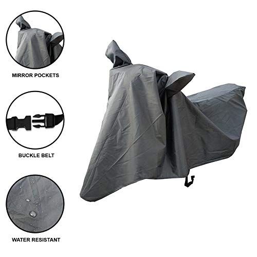 Recaro Bike Body Cover Spyro Grey For Honda Activa 4G