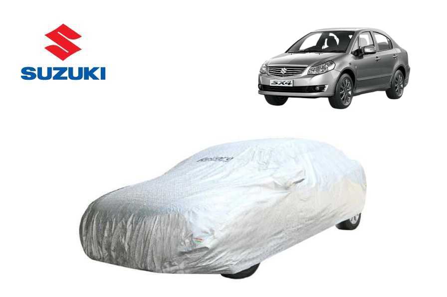 Recaro Car Body Cover Spyro Silver Maruti Suzuki SX4 : Waterproof