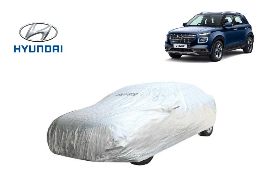 Recaro Car Body Cover Spyro Silver Hyundai Venue : Waterproof