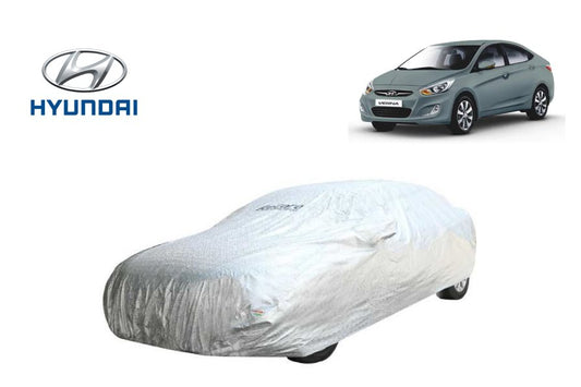 Recaro Car Body Cover Spyro Silver Hyundai Verna 2011 - 2016 : Waterproof