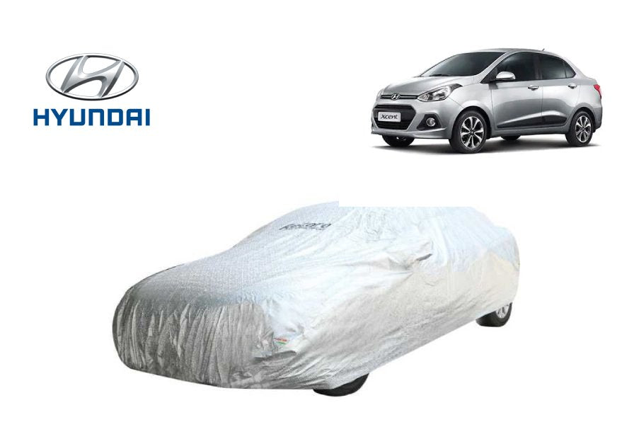 Recaro Car Body Cover Spyro Silver Hyundai Xcent Prime With Antenna Pocket : Waterproof