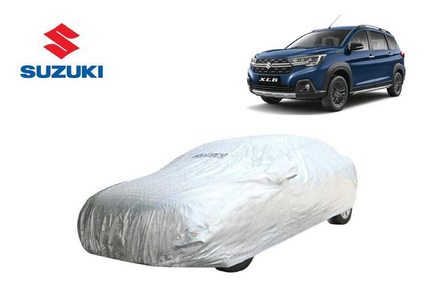 Recaro Car Body Cover Spyro Silver Maruti Suzuki XL6 : Waterproof