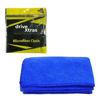 driveXtras Microfiber Cloth 800 GSM Dual Color : Blue + Grey