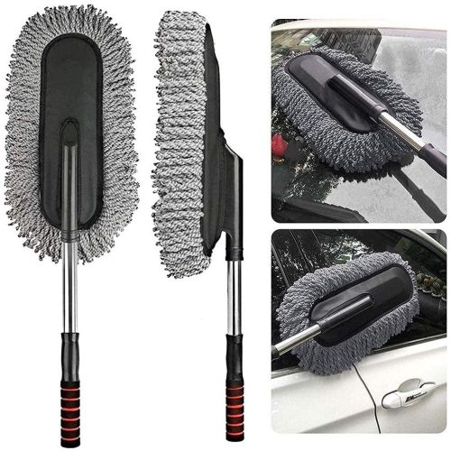 driveXtras Flat Cleaning Duster With Thick Braid